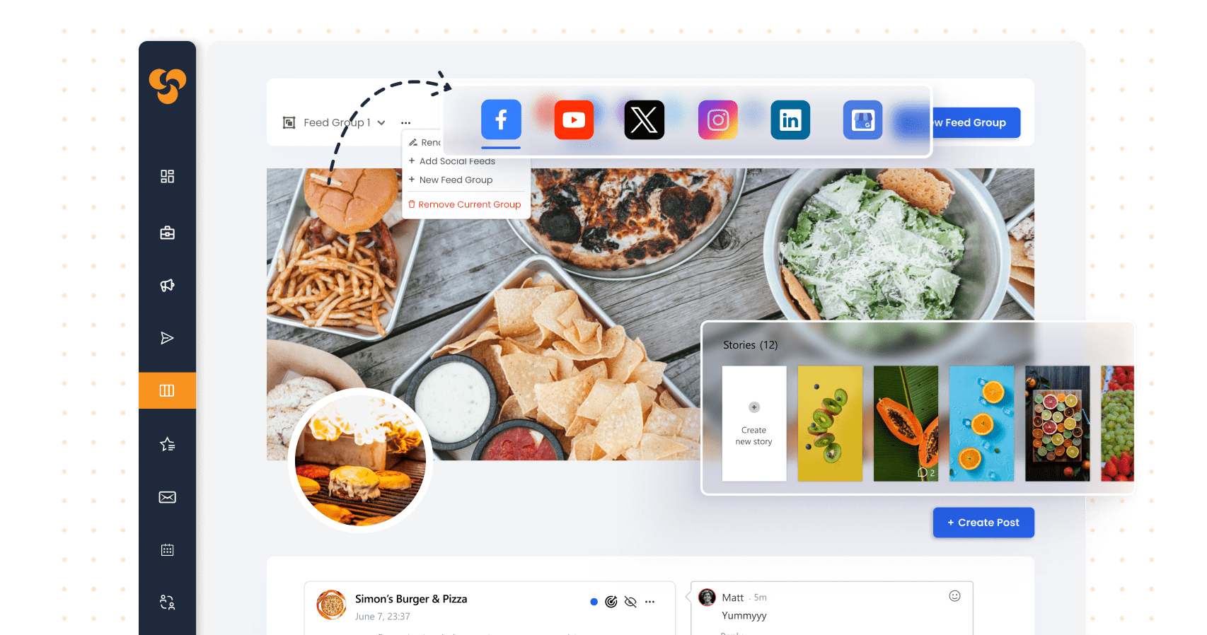 soflow media feeds hub